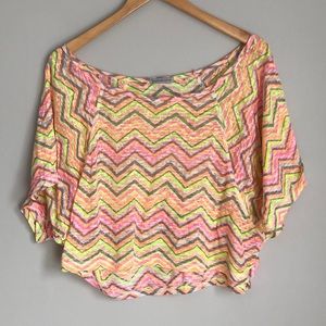 Loose crop top